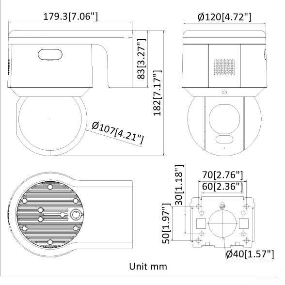 Kamera IP Hikvision DS-2DE3A400BW-DE F1 T5 PL