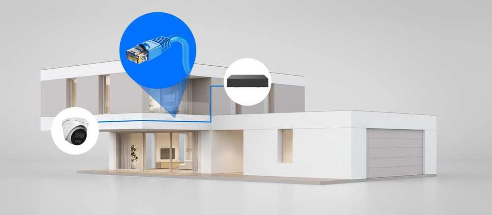 Hikvision Carruzzo FA1F6 IPC-T240HA-LUC 4MP išmanioji hibridinė šviesa