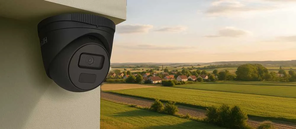 Kamera IP Hilook IPC-T241H-C Juodas kopułka 4MP IR20m