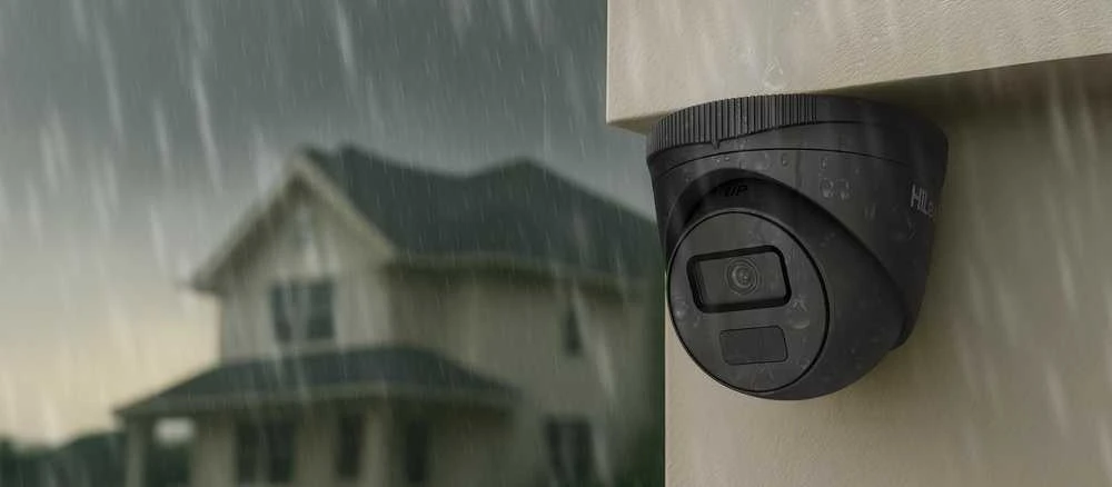 Kamera IP Hilook IPC-T241H-C Juodas kopułka 4MP IR20m