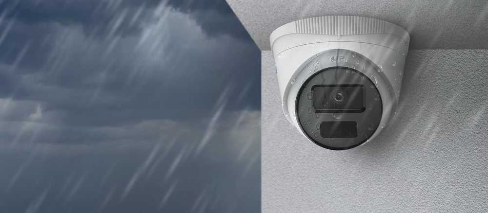 Hikvision „HiLook“ kupolinė kamera IPC-T241H-C F2.8 (4 MP, 104°, IR 20 m, H.265+, IP67, PoE)