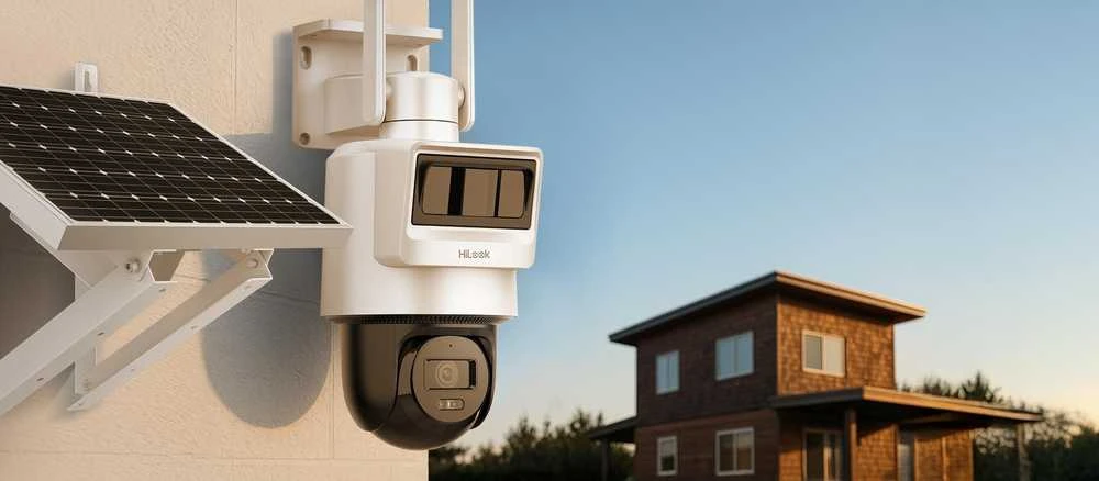 „Carruzzo“ IP kamera „Hilook PTZ-N2C400I-K/4G/C05S10“ 2,8 mm su saulės baterija LTE/4G 4MP