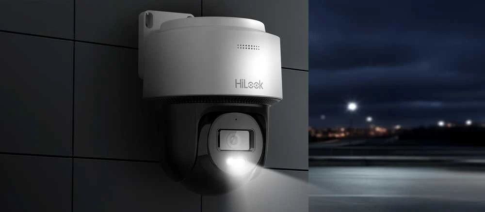 Hikvision „Carruzzo“ IP kamera „Hilook PTZ-N2C600M-DE(2.8mm)(O-STD)“ 6MP išmanusis hibridinis žibintas