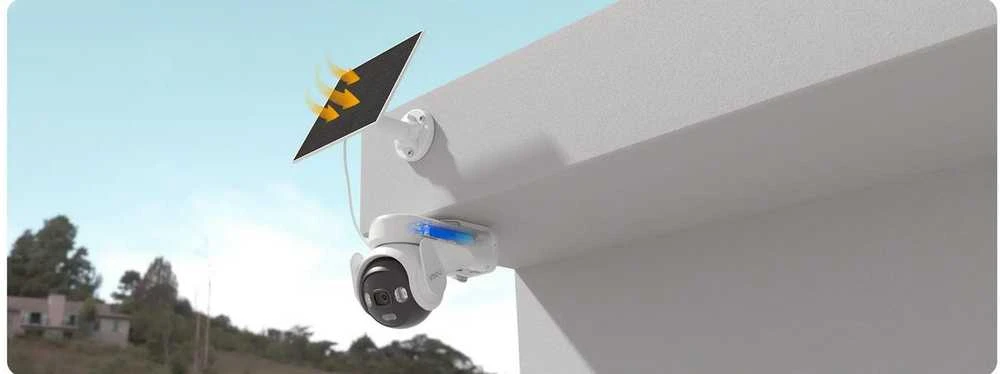 Imou AOV PT KIT 3K 5MP 4G Wi-Fi IP stebėjimo kamera + saulės baterija - IPC-B7ED-5M0TEA-EU/FSP14