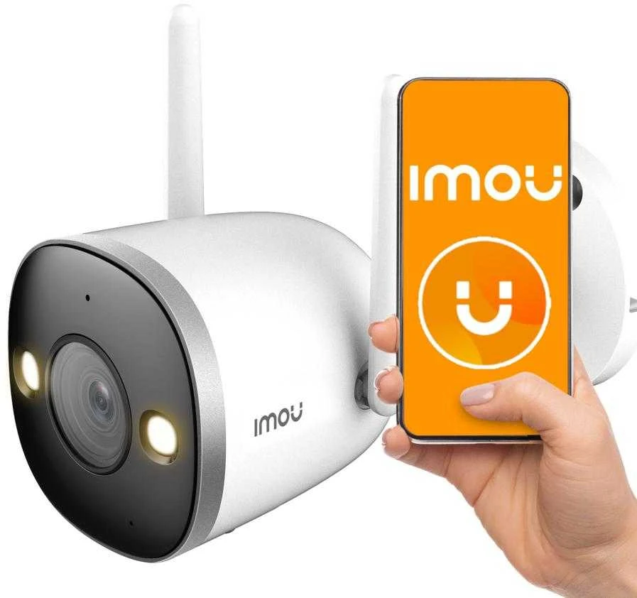 IMOU Bullet 2 Pro 2MP apsaugos kamera su metaliniu korpusu