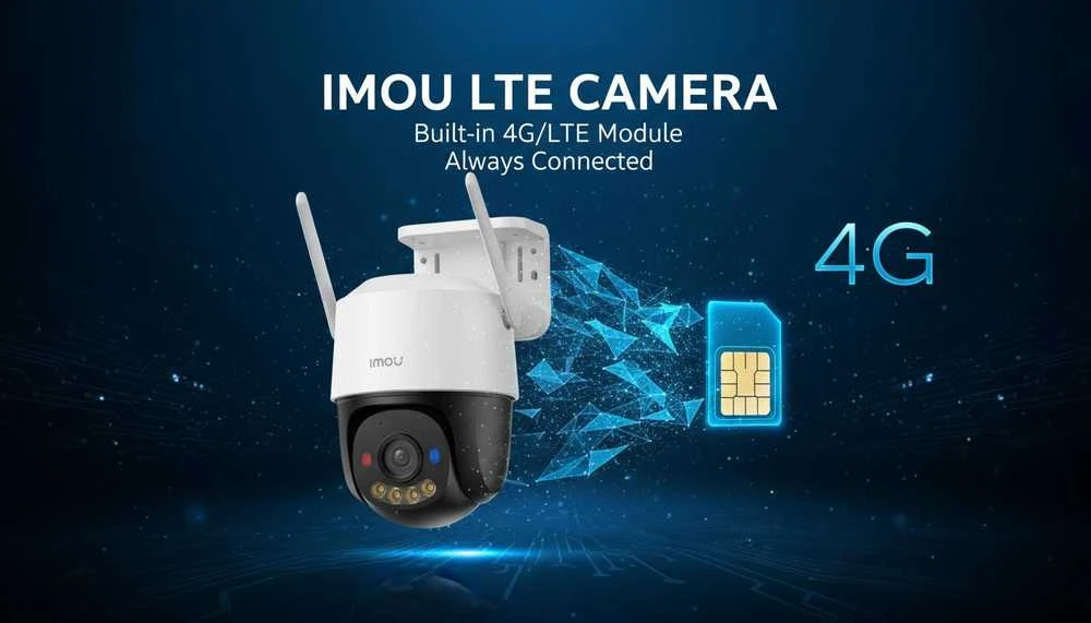 IMOU Cruiser SC 4G 5MP besisukanti WiFi lauko kamera