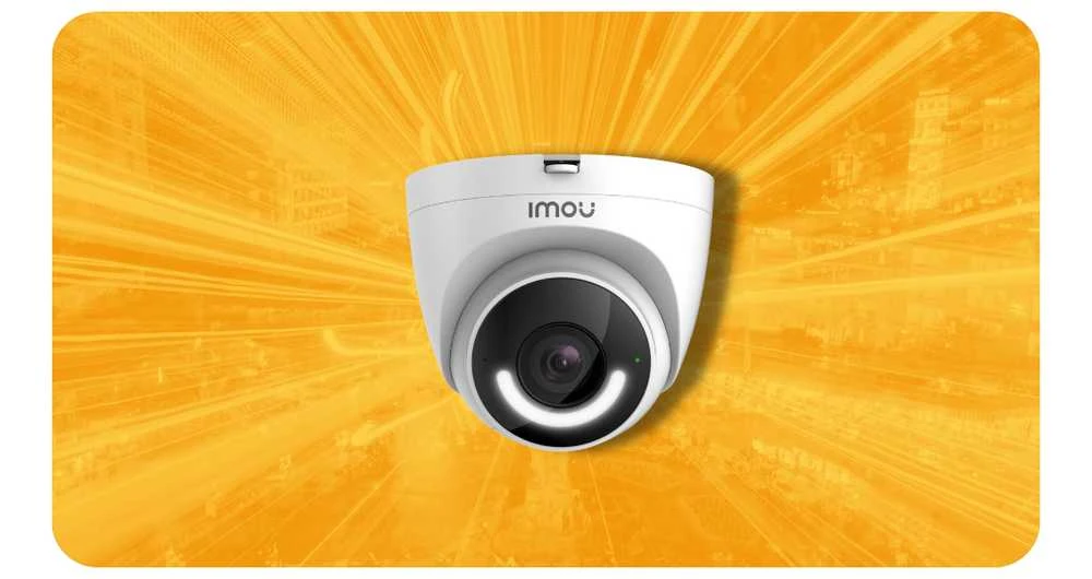 Imou Dahua IP atgrasymo kamera IPC-T26EP, 2MP 25fps, pašvietimas iki 30m, SD iki 256GB, 3.6mm 87.5°, IP67, 110d