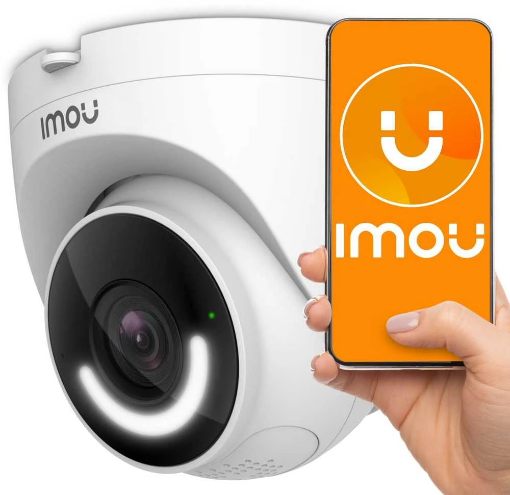 Imou Dahua IP atgrasymo kamera IPC-T26EP, 2MP 25fps, pašvietimas iki 30m, SD iki 256GB, 3.6mm 87.5°, IP67, 110d