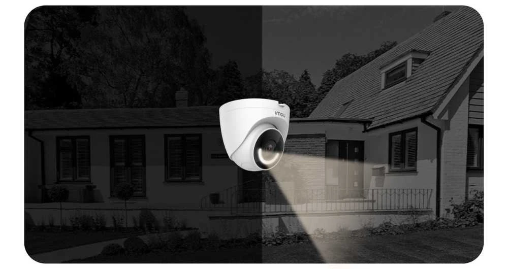 Imou Dahua IP atgrasymo kamera IPC-T26EP, 2MP 25fps, pašvietimas iki 30m, SD iki 256GB, 3.6mm 87.5°, IP67, 110d