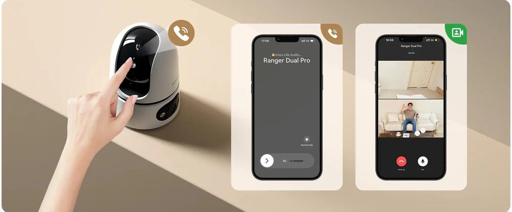 „Imou“ apsaugos kamera „Ranger Dual Pro 10MP“