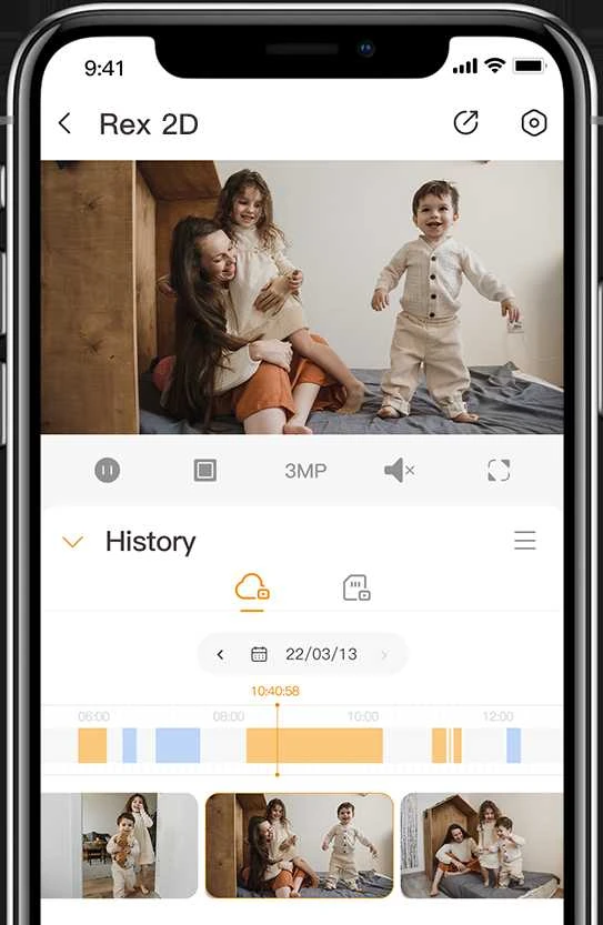 360° vidinė Wi-Fi kamera IMOU Rex 3D 5MP