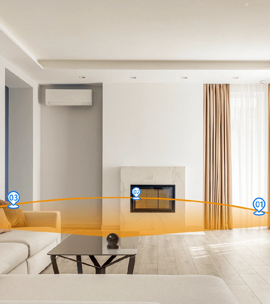 360° vidinė Wi-Fi kamera IMOU Rex 3D 5MP