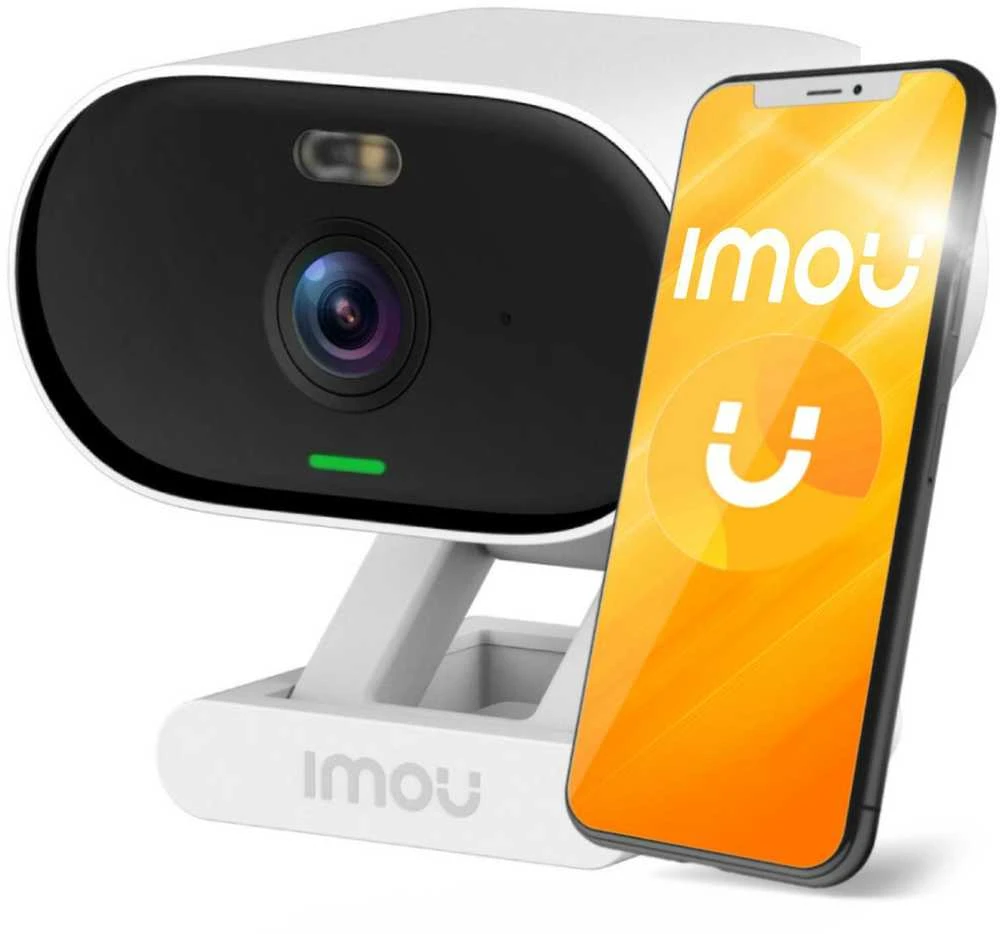 Imou Dahua IP kamera IPC-C22FP-C 2MP 25fps, IP65, pašvietimas iki 20m, SD iki 256GB, 2.8mm 97°, WiFi