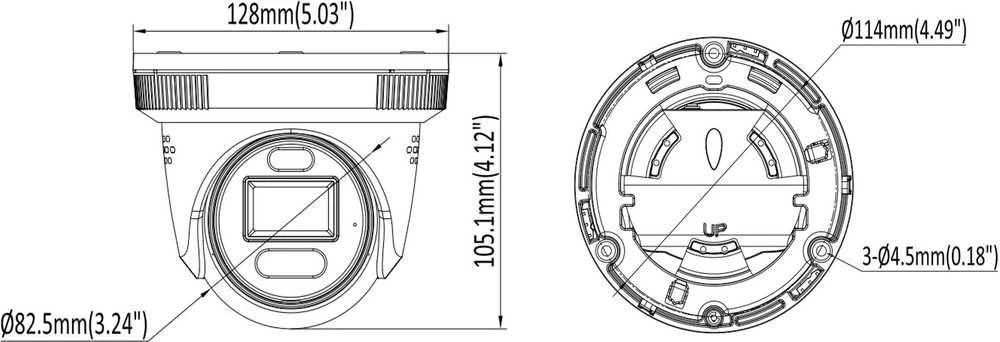 KAMERA IP KENIK KG-5430DAS-ILD-V2 (2,8 mm)