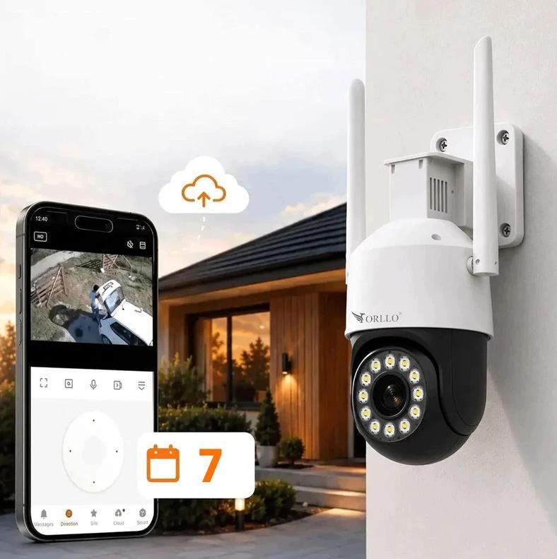 Kamera IP Orllo TZ11 PT 4K 8MP Wi-Fi i 4G Tuya