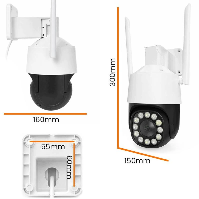 Kamera IP Orllo TZ11 PT 4K 8MP Wi-Fi i 4G Tuya
