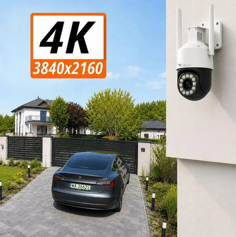 Kamera IP Orllo TZ11 PT 4K 8MP Wi-Fi i 4G Tuya