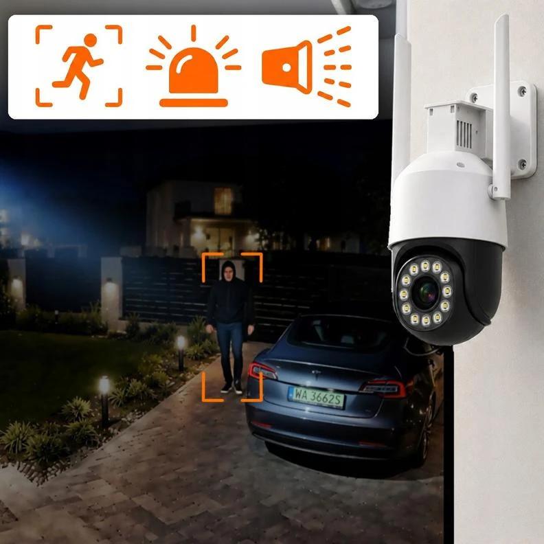 Kamera IP Orllo TZ11 PT 4K 8MP Wi-Fi i 4G Tuya