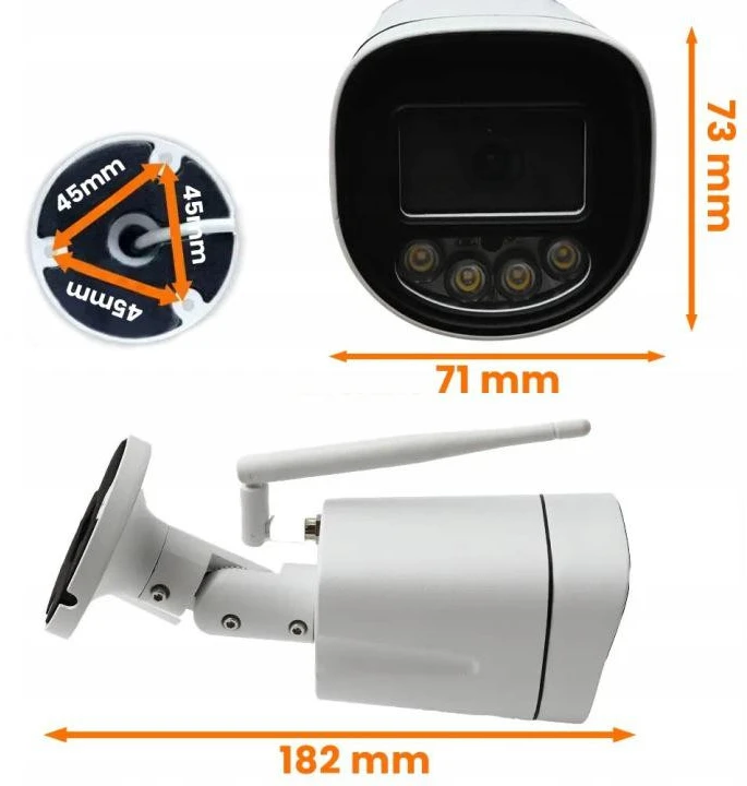 Kamera IP Orllo Z1 tuba 4K 8MP Wi-Fi