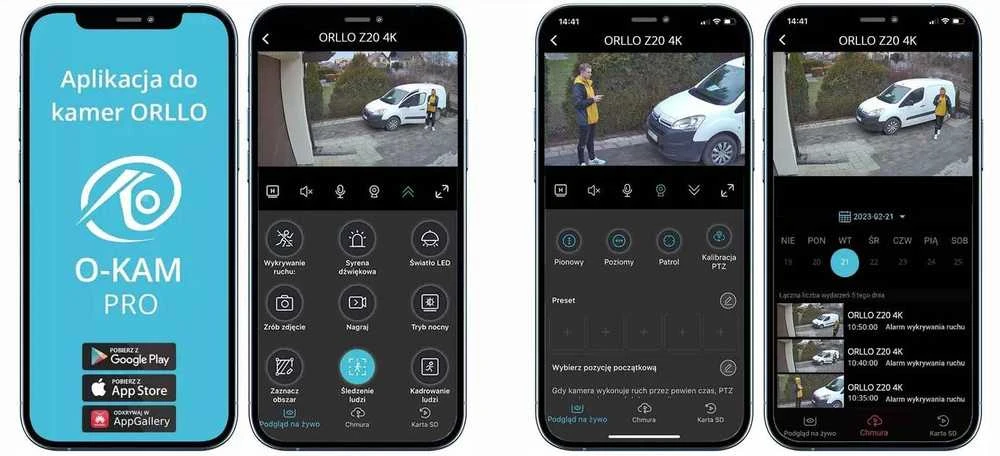 Kamera IP Orllo Z20 4K WiFi