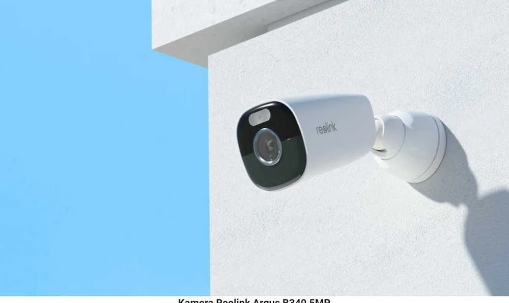 „Reolink Argus Series B340“ – 5 MP atskira lauko baterijos kamera, 5/2,4 GHz „Wi-Fi“, išmanusis aptikimas, spalvotas naktinis matymas