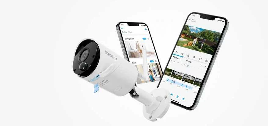 Akumuliatorinė kamera Reolink Argus Series B320, 3 MP, Wi-Fi, microSD