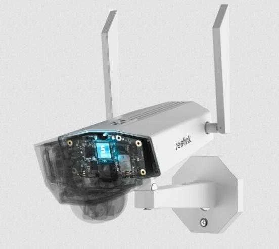 Reolink | Baterija 4G kamera | Dviguba serija G750 | Kulka | 6 MP | Dviguba | IP66 | H.265 | Micro SD, maks. 128 GB