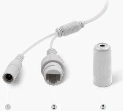 Reolink DUO serijos P757 16MP IP apsaugos kamera su dviem objektyvais, baltas
