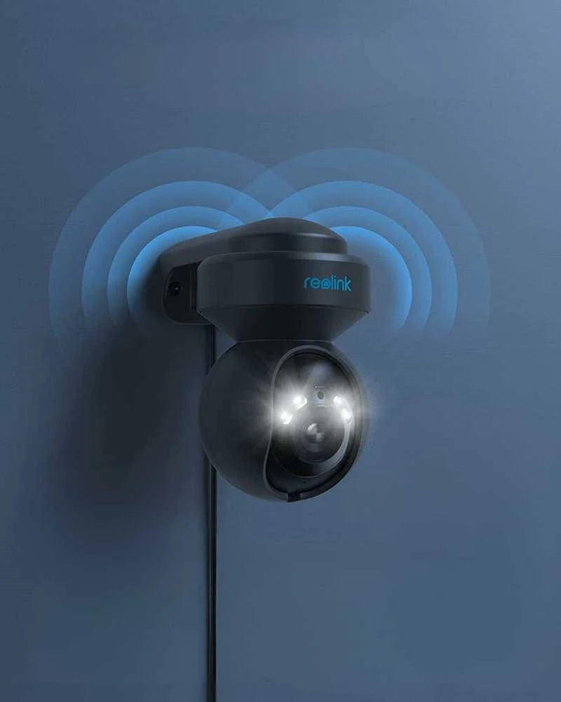 Reolink | Išmanioji WiFi kamera su judesio prožektoriais | E serija E540 | PTZ | 5 MP | 2.8-8/F1.6 | IP65 | H.264 | Micro SD, maks. 512 GB