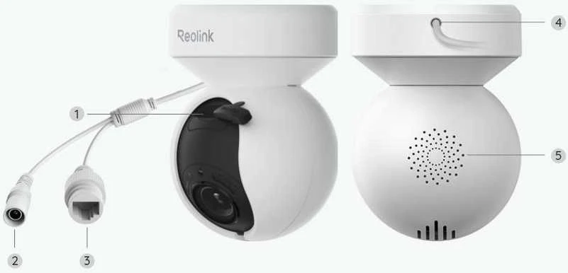 Tinklo kamera Reolink E1 Outdoor 124.46 CHF