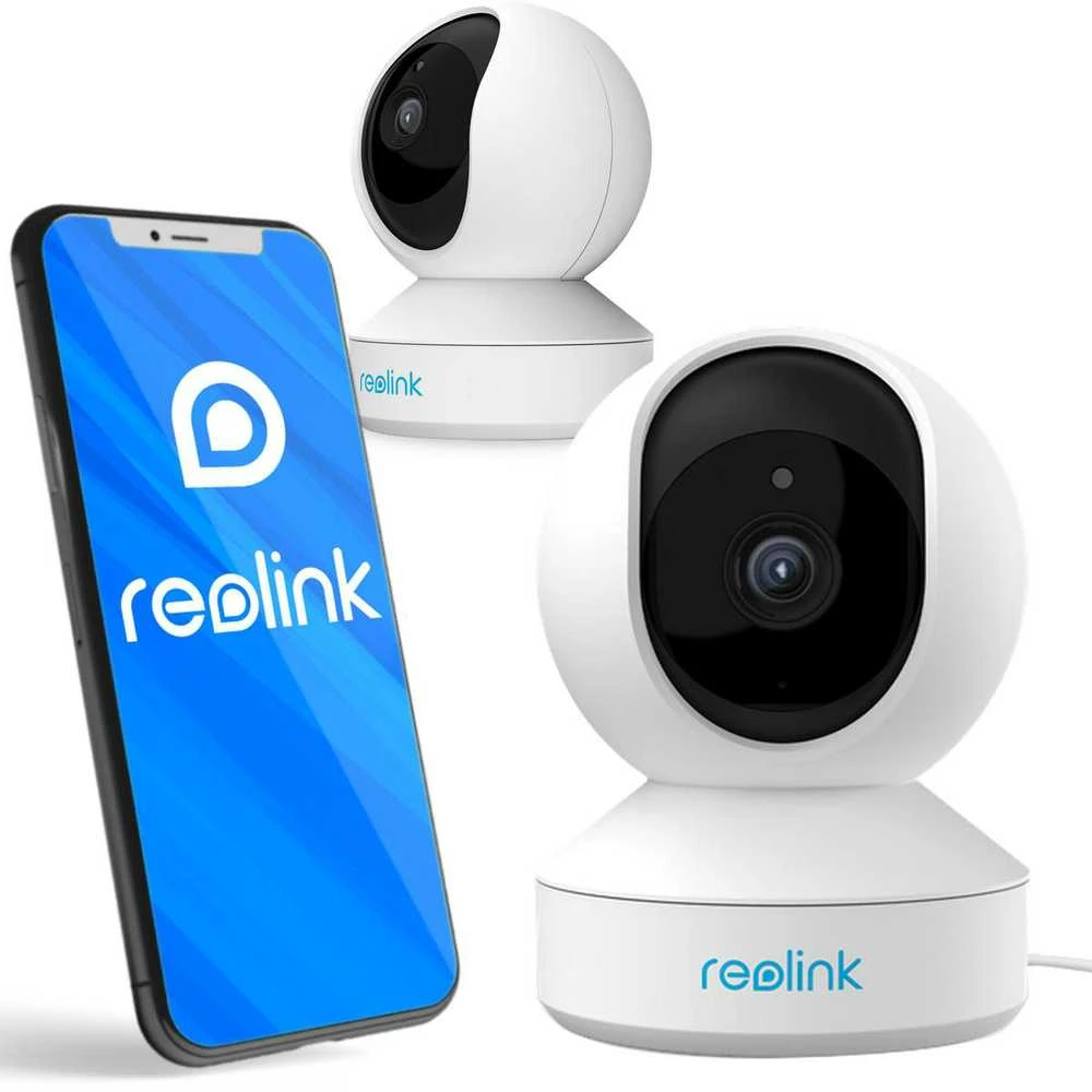 „Reolink“ | Fotoaparatas | „E1 PRO V2 Pan-Tilt WiFi“ | PTZ | 4 MP | 2,4–4,0 mm | H.264 | „Micro SD“, maks. 256 GB
