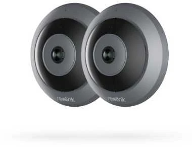 Išmanioji 360° panoraminė vidaus žuvies akies kamera Reolink Fisheye W520, 6 MP,  microSD, Wi-Fi