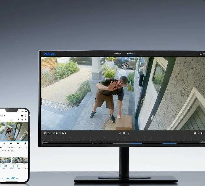 Išmani lauko apsaugos kamera Reolink P334, 4K, IP66