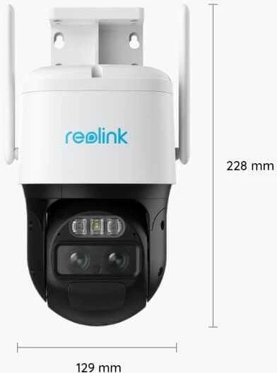Akumuliatorinė stebėjimo kamera Reolink Trackmix Series G770 LTE, balta