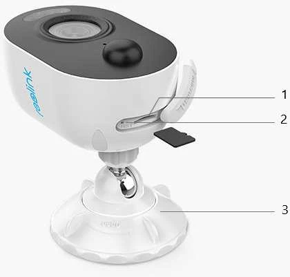 Reolink | IP kamera | Lumus | 2 MP | Fiksuotas | IP65 | H.264 | Micro SD