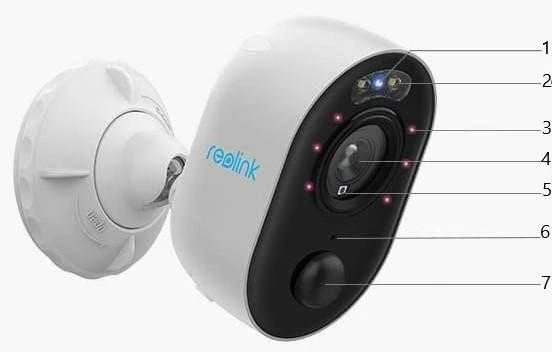 Reolink | IP kamera | Lumus | 2 MP | Fiksuotas | IP65 | H.264 | Micro SD