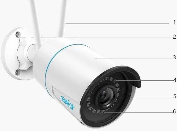 Reolink | „WiFi“ apsaugos kamera su išmaniuoju aptikimu | RLC-510WA | Kulka | 5 MP | 4,0 mm | IP66 | H.264 | „MicroSD“, maks. 256 GB