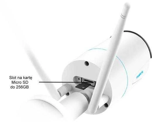 Išmani lauko apsaugos kamera Reolink W320 su apšvietimu, 5MP, IP67