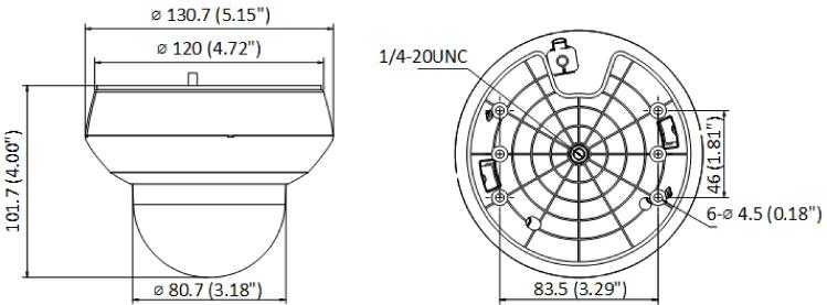 IP GREITASUKĖ LAUKO KAMERA DS-2DE2A404IW-DE3/W(C0)(S6)(C) - 3.7 Mpx 2.8 ... 12 mm Hikvision