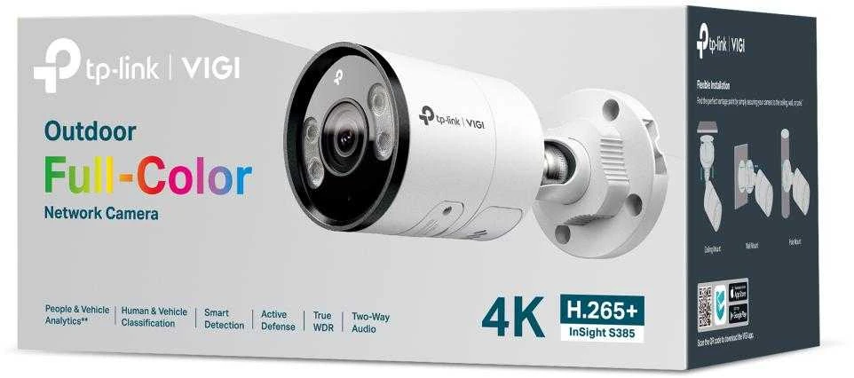 Tinklo Kamera - TP-LINK InSight S385 8MP 4K IP67 Naktinis Matymas 30m