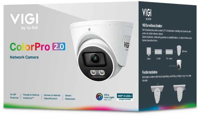 Kamera IP TP-Link Omada InSight S445S(2.8mm)VIGI 4MP Turret Netzwerk Kamera