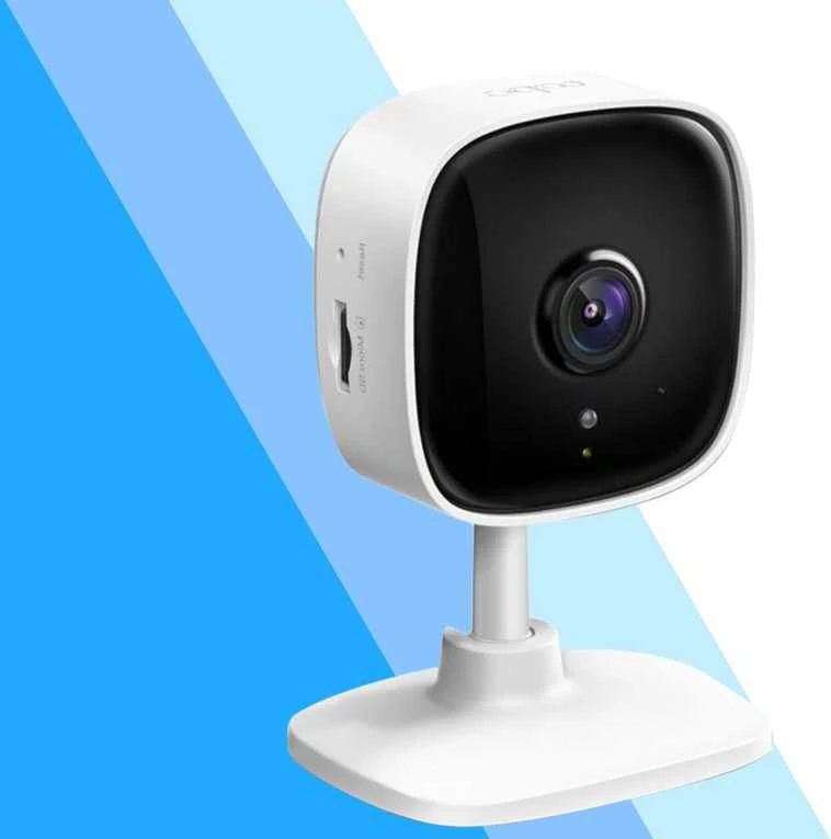 TP-LINK Tapo C100 Namų apsauga WiFi kamera Dienos / nakties vaizdas 1080p Full HD raiška Micro SD kortelės saugykla Iki 128GB H.264 vaizdo įrašo