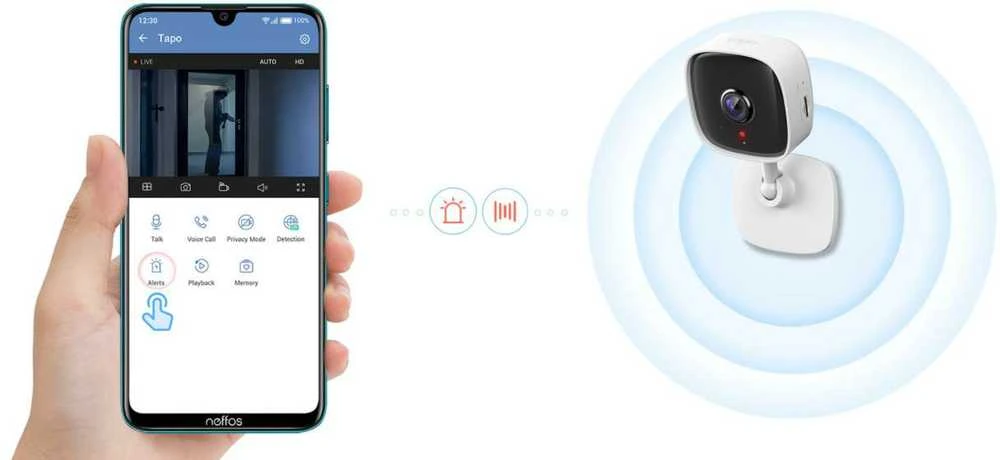 TP-LINK | Namų apsauga Wi-Fi kamera | Tapo C110 | Kubas | 3 MP | 3,3 mm/F/2,0 | Privatumo režimas, garso ir šviesos signalizacija, judesio aptikimas ir pranešimai, patobulintas naktinis matymas | H.264 | Micro SD, maks. 256 GB