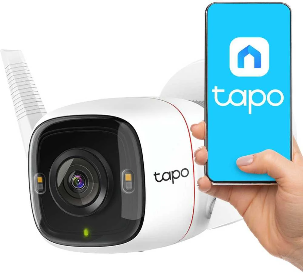 TP-Link Tapo C320WS lauko saugos Wi-Fi kamera | TP-LINK | Lauko apsaugos „Wi-Fi“ kamera | C320WS | Kulka | 4 MP | 3,89 mm | IP66 | H.264 | MicroSD