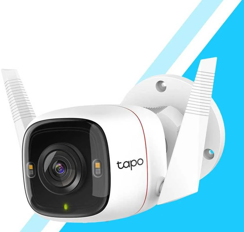 TP-Link Tapo C320WS lauko saugos Wi-Fi kamera | TP-LINK | Lauko apsaugos „Wi-Fi“ kamera | C320WS | Kulka | 4 MP | 3,89 mm | IP66 | H.264 | MicroSD
