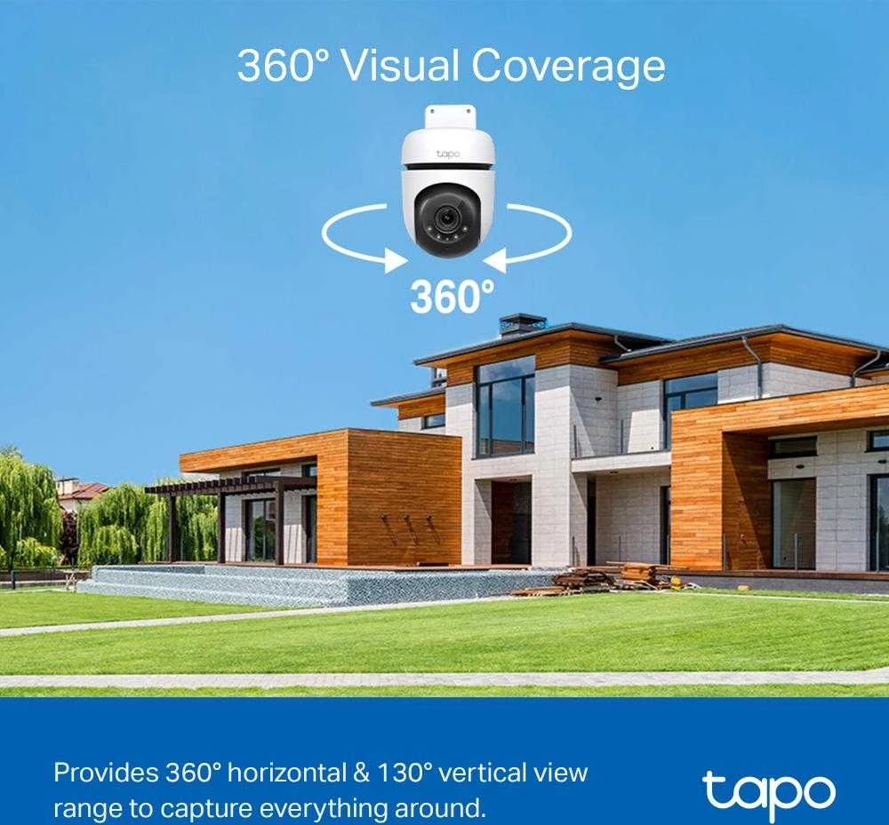 Lauko Kamera - TP-Link Tapo C510W 2304 x 1296 Pikseliai