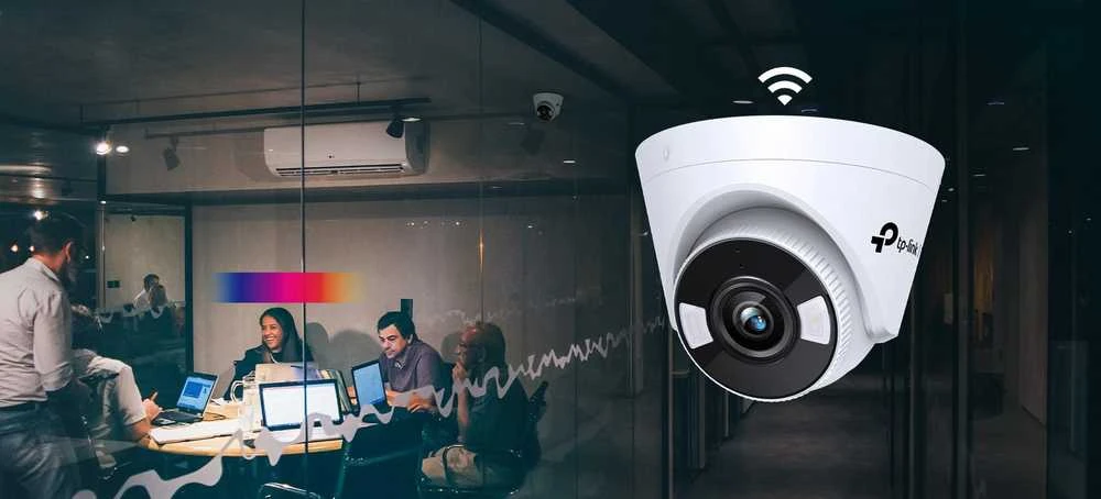 TP-LINK | VIGI 4MP spalvota „Wi-Fi“ bokštelio formos tinklo kamera | VIGI C440-W | Kupolinė | 4 MP | 4 mm | H.265+/H.265/H.264+/H.264 | „MicroSD“