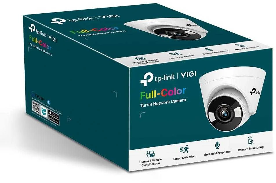 TP-LINK VIGI C450 (4 mm) VIGI 5 MP spalvota bokštelio formos tinklo kamera | TP-LINK