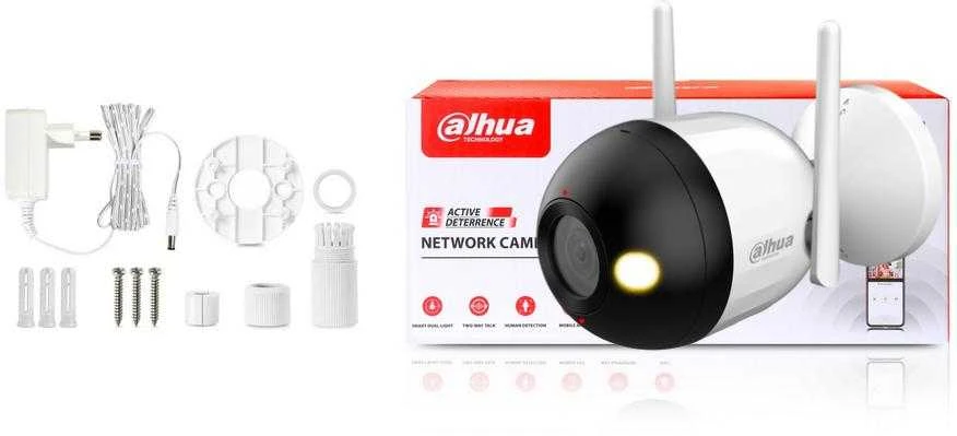 Dahua Kamera Dahua Technology DH-F4C-PV apsaugos kamera Bullet IP apsaugos kamera Vidaus ir lauko 2560 x 1440 pikselių Sieninė