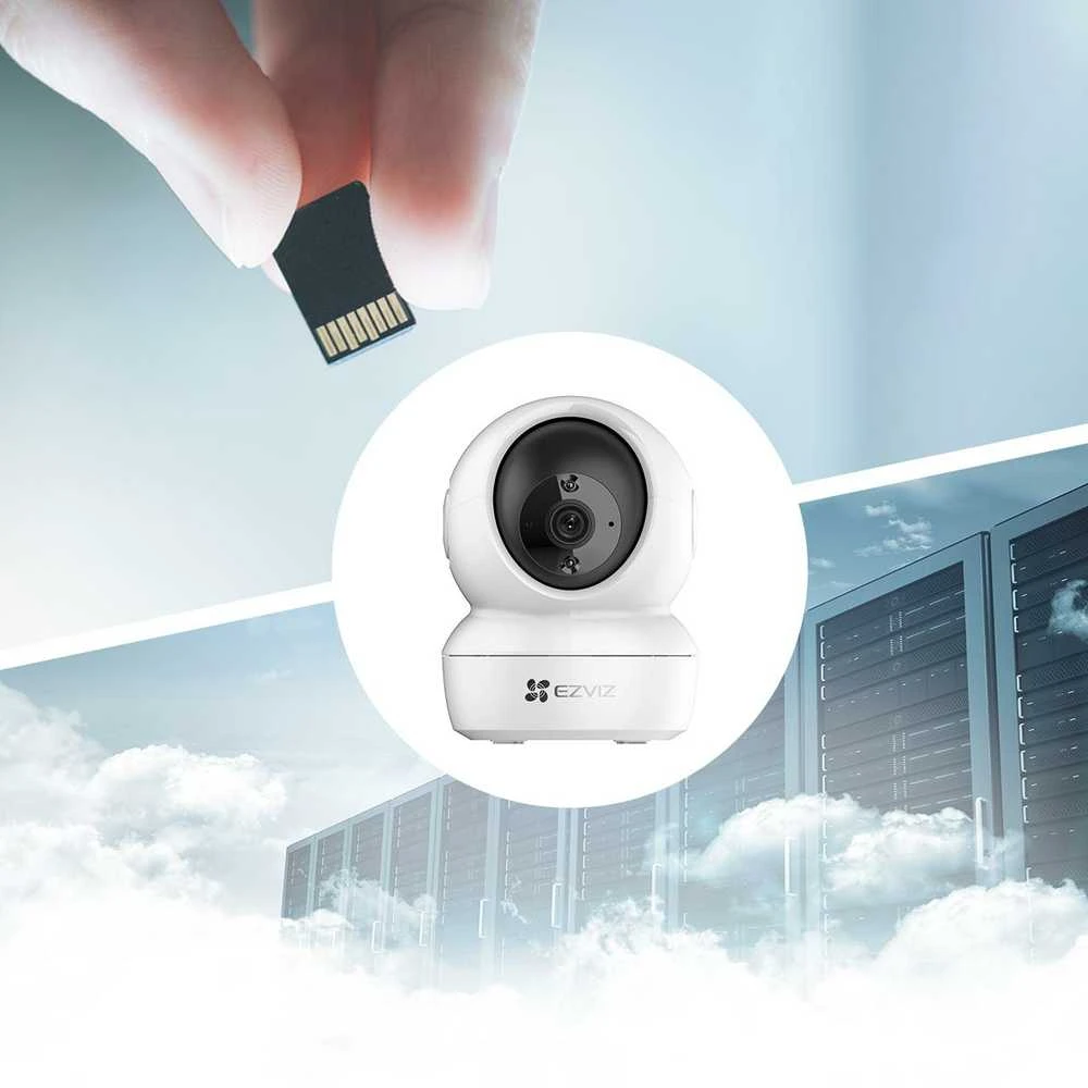 IP Kamera - EZVIZ H6C 2K+ Belaidė Balta Vidinė